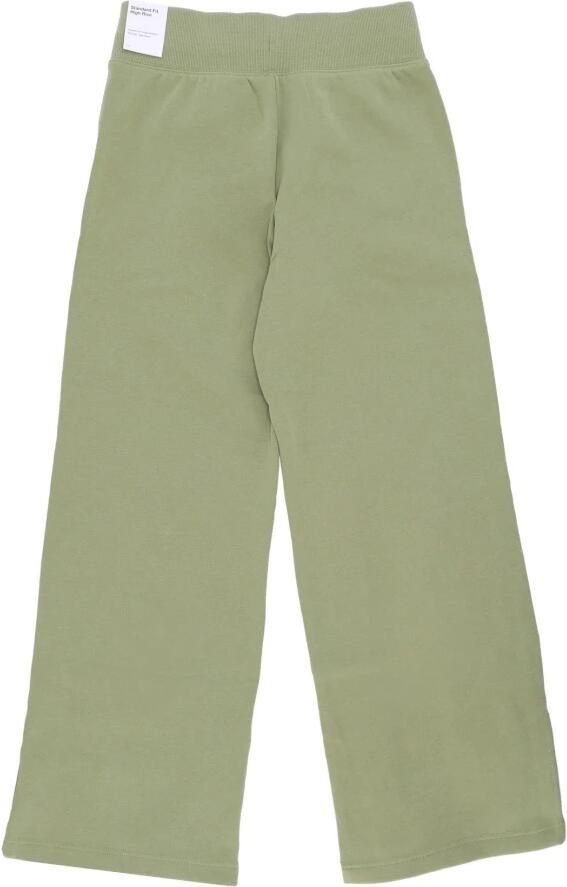 Nike Sportswear Phoenix Fleece Joggingbroek met hoge taille en wijde pijpen voor dames Groen - Foto 3