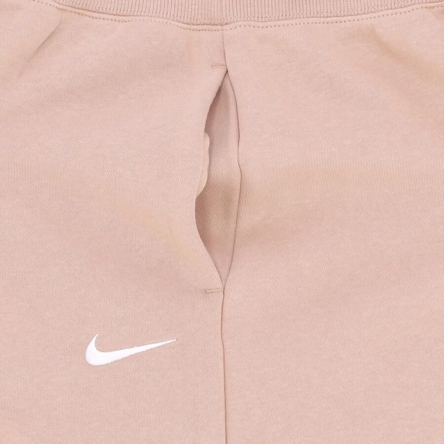 Nike Sportswear Phoenix Fleece Joggingbroek met hoge taille en wijde pijpen voor dames Bruin