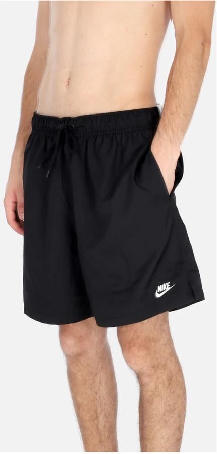 Nike Club Geweven flowshorts voor heren Zwart - Foto 4