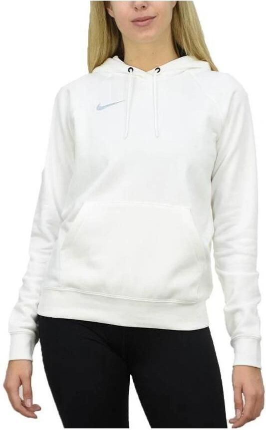 Nike Geborduurd Logo Hoodie Zwart Wit Groen White Heren