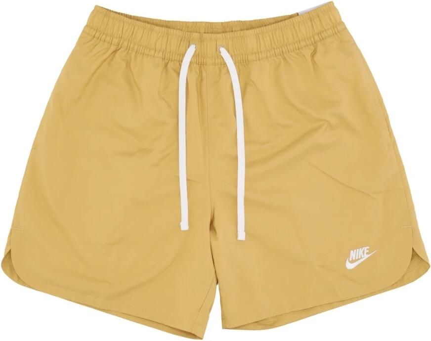 Nike Club Graphic Shorts Sportshorts Kleding wheat gold white maat: XL beschikbare maaten:S M L XL