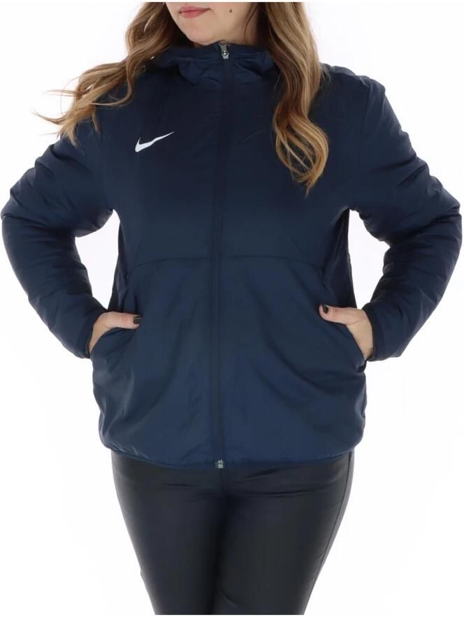 Nike Geprintte Hoodie met Rits Blue Dames - Foto 3