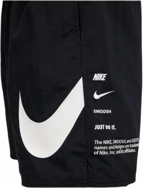 Nike Gerecyclede zwembroek met elastische taille Black Heren