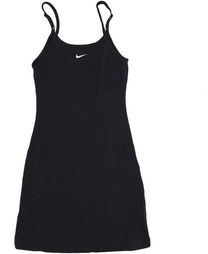 Nike Geribde Jurk Sportkleding Essentials Black Dames - Foto 2