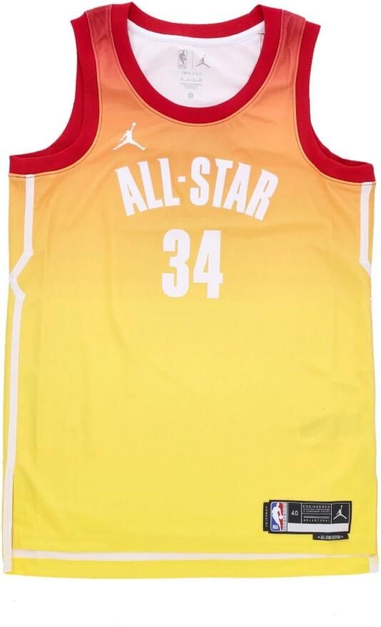 Jordan Giannis Antetokounmpo 2023 All-Star Edition Swingman NBA-jersey met Dri-FIT Rood - Foto 3