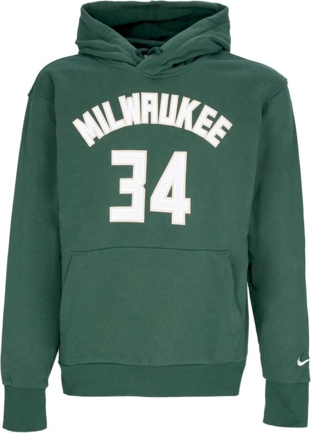 Nike Milwaukee Bucks Essential NBA-fleecehoodie voor heren Groen - Foto 3