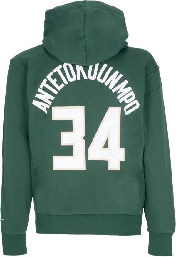 Nike Milwaukee Bucks Essential NBA-fleecehoodie voor heren Groen - Foto 2