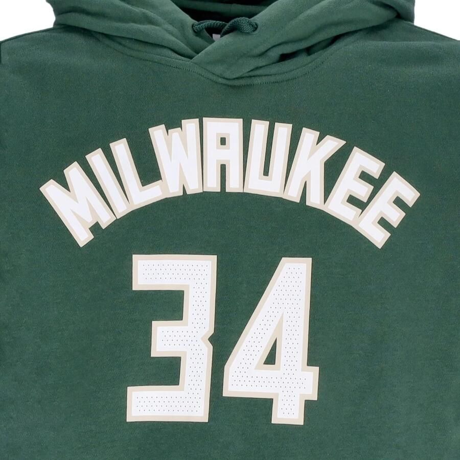 Nike Milwaukee Bucks Essential NBA-fleecehoodie voor heren Groen