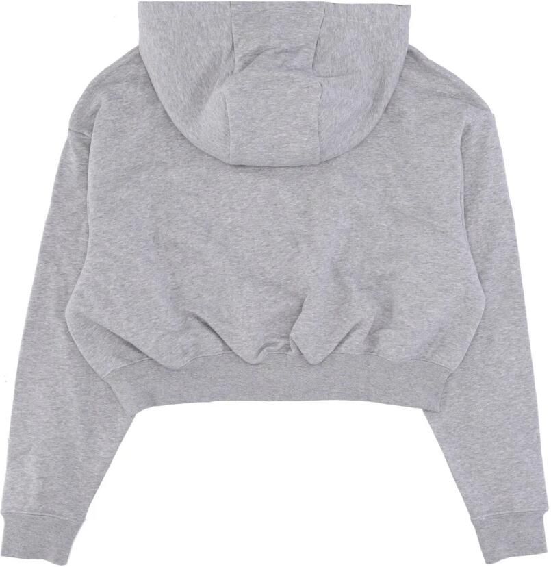 Nike Sportswear Club Fleece Korte oversized hoodie met graphic voor dames Grijs - Foto 2