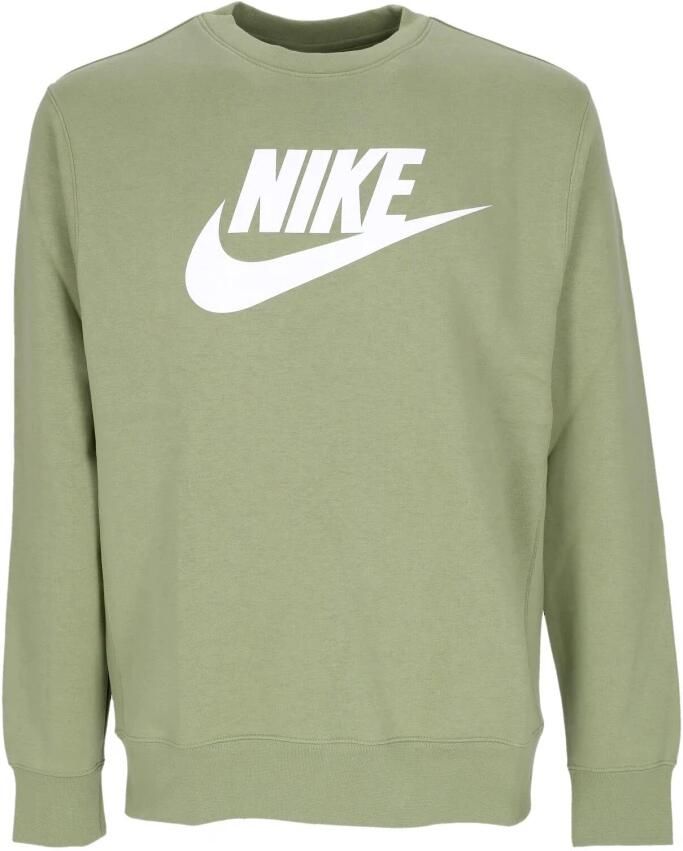 Nike Sportswear Club Fleece Herenshirt met ronde hals en graphic Groen