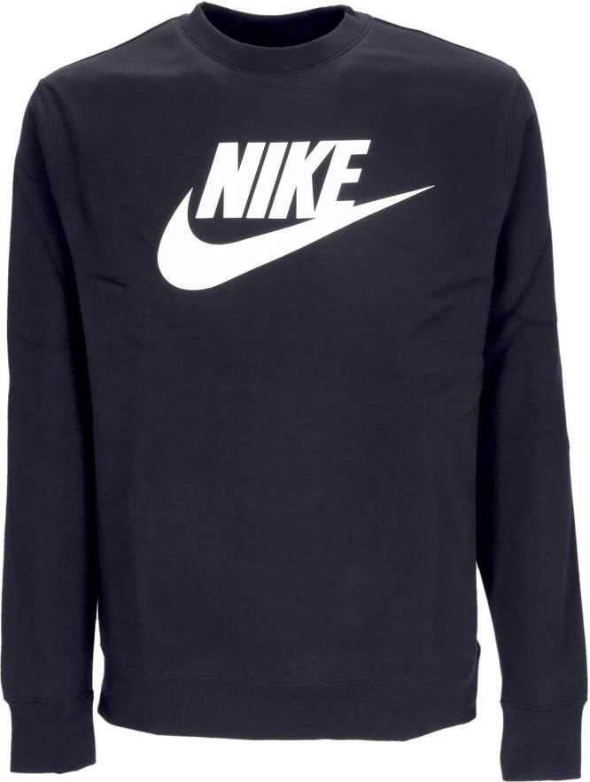 Nike Sportswear Club Fleece Herenshirt met ronde hals en graphic Zwart - Foto 3