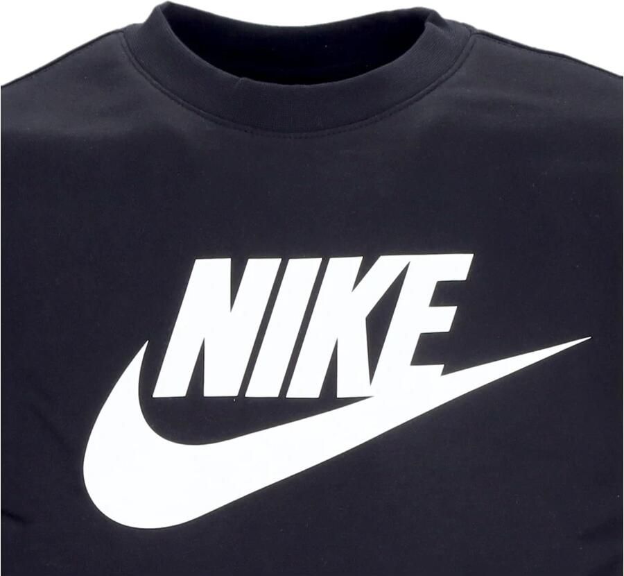 Nike Sportswear Club Fleece Herenshirt met ronde hals en graphic Zwart