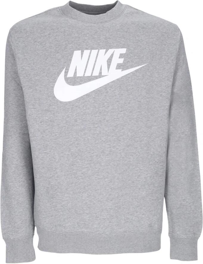 Nike Sportswear Club Fleece Herenshirt met ronde hals en graphic Grijs - Foto 3