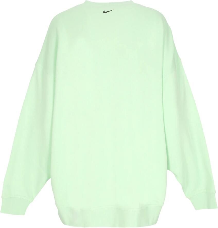 Nike Sportswear oversized fleeceshirt met ronde hals voor dames Groen