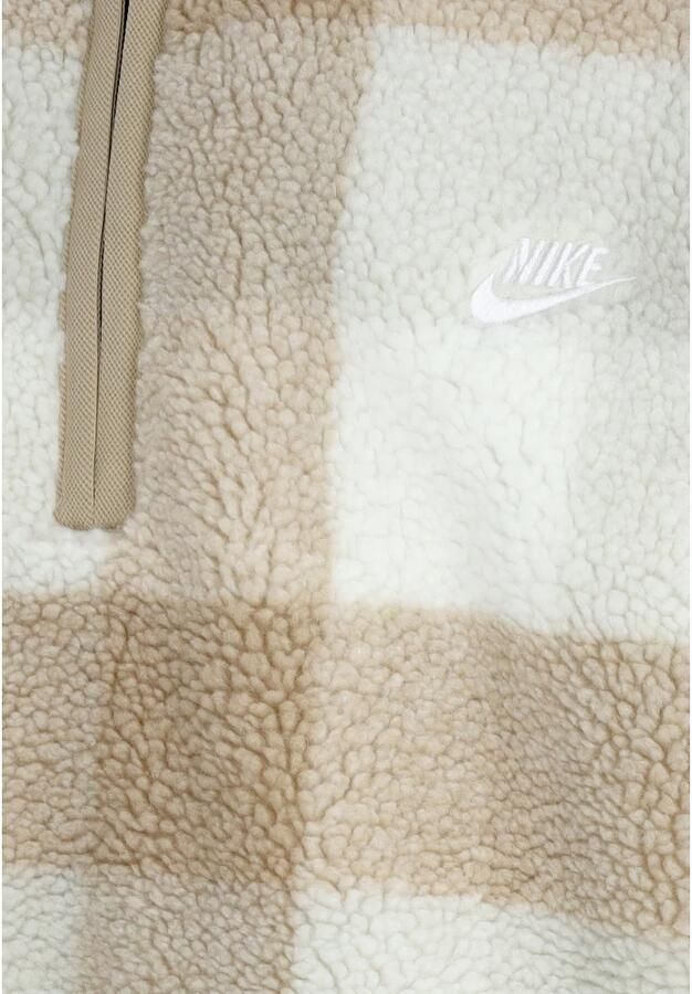 Nike Club winterse herentop met halflange rits Bruin - Foto 6