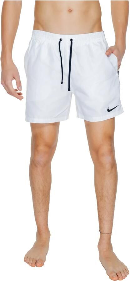 Nike Essentiële Strandzwemkleding voor Mannen White Heren