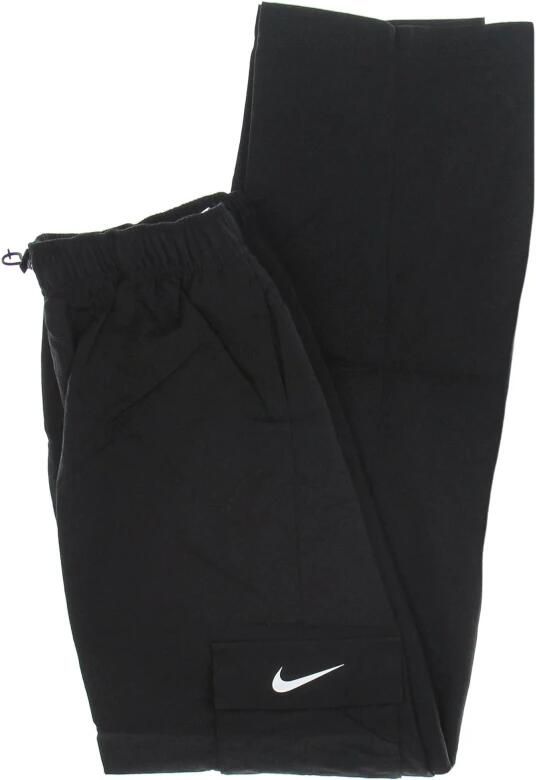 Nike Sportswear Essential High-rise Woven Cargo Pants Cargobroeken Kleding black white maat: XS beschikbare maaten:XS S M L - Foto 4