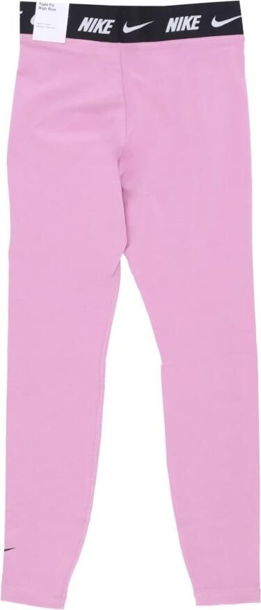 Nike Sportswear Club Legging met hoge taille voor dames Paars - Foto 2