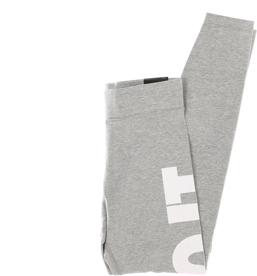 Nike Sportswear Essential Legging met hoge taille en graphic voor dames Grijs - Foto 2