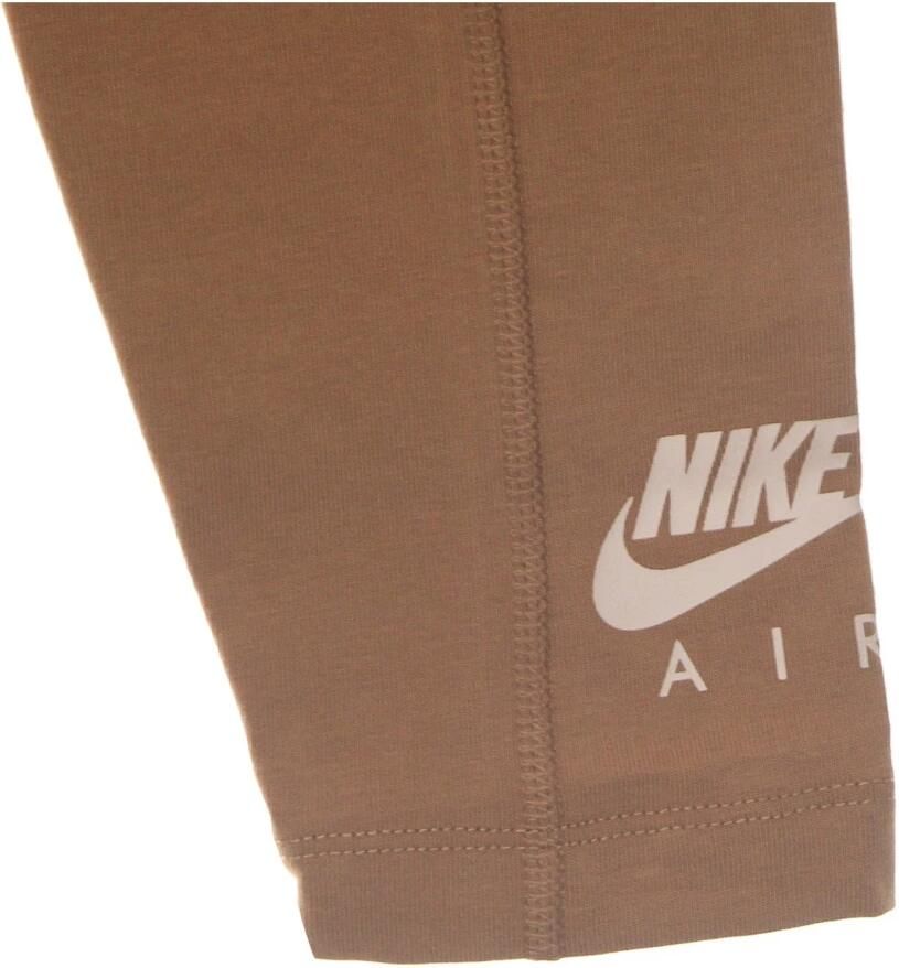 Nike Hoge Taille Slim Fit Leggings Mineral Clay Rood Roze Brown Dames