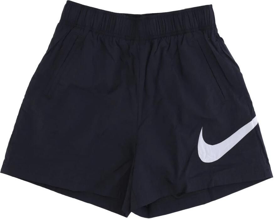 Nike Sportswear Essential Geweven damesshorts met hoge taille Zwart - Foto 3