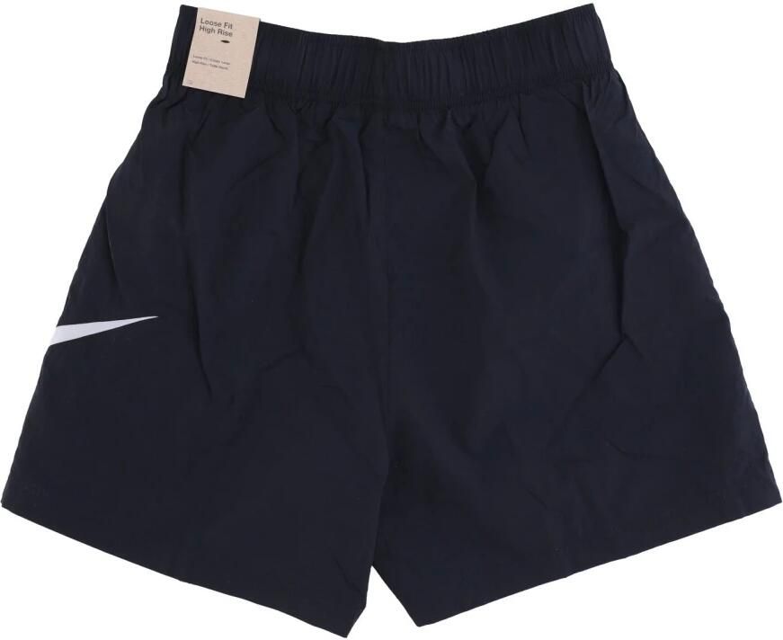 Nike Sportswear Essential Geweven damesshorts met hoge taille Zwart - Foto 2