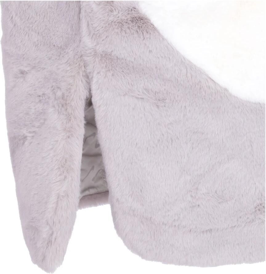 Nike Sportswear Lang damesjack van imitatiebont Grijs - Foto 2