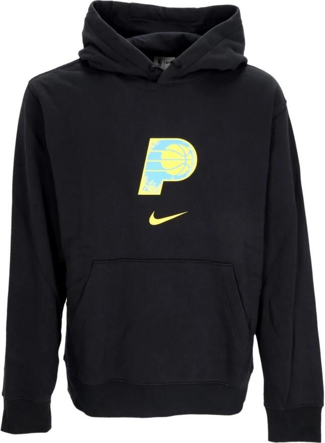 Nike Indiana Pacers Club Fleece City Edition NBA-hoodie voor heren Zwart