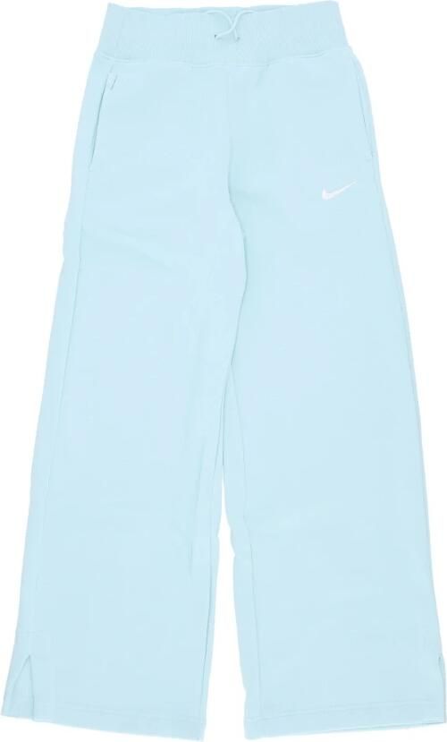 Nike Sportswear Phoenix Fleece High-waisted Wide-leg Sweatpants Trainingsbroeken Dames jade ice sail maat: S beschikbare maaten:XS S M