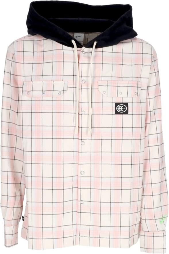 Nike Kevin Durant Basketbalflanel met capuchon voor heren Grijs