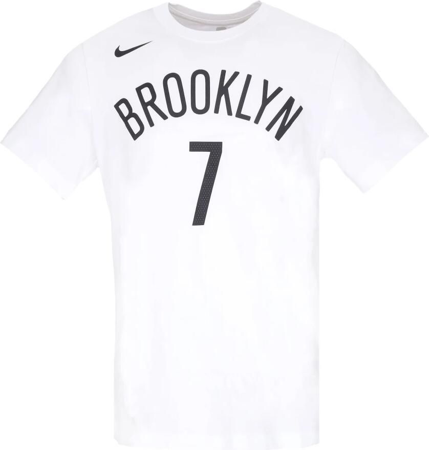 Nike Kevin Durant NBA Tee Brooklyn Nets White Heren - Foto 3
