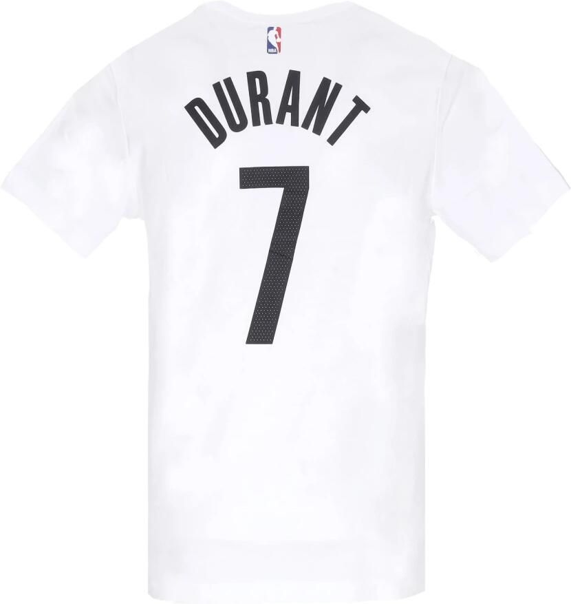 Nike Kevin Durant NBA Tee Brooklyn Nets White Heren - Foto 2