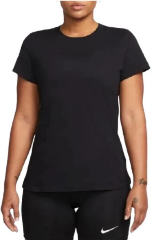Nike Klassieke Crew Neck T-shirt Black Dames - Foto 3