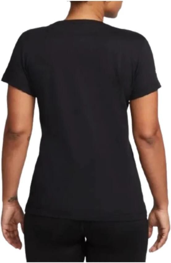 Nike Klassieke Crew Neck T-shirt Black Dames - Foto 2