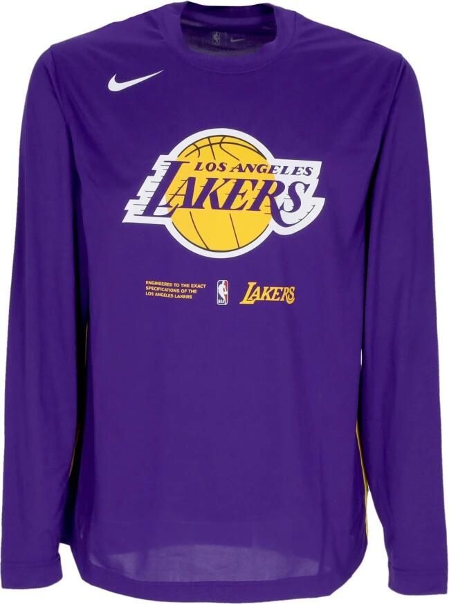 Nike Los Angeles Lakers Dri-FIT NBA-herentop met lange mouwen Paars - Foto 3