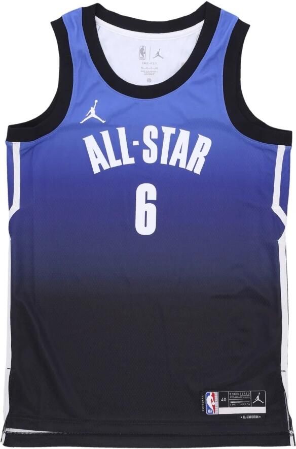 Jordan LeBron James 2023 All-Star Edition Swingman NBA-jersey met Dri-FIT Blauw - Foto 3