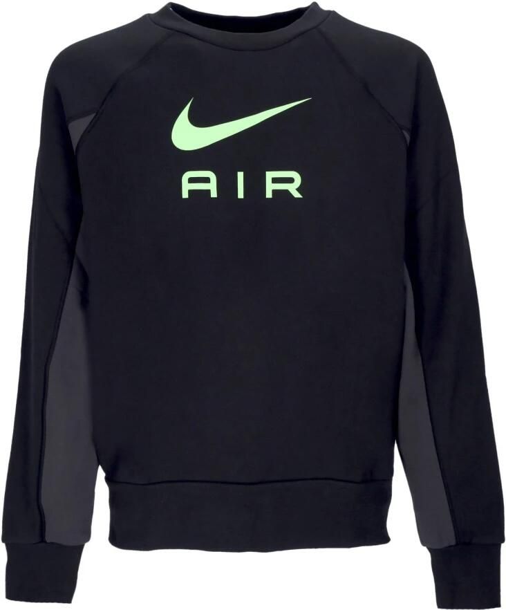 Nike Sportswear Air Herentop van sweatstof met ronde hals Zwart - Foto 2
