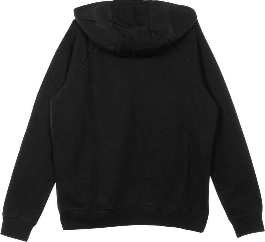 Nike Sportswear Essential Fleecehoodie met trechterhals voor dames Zwart - Foto 3