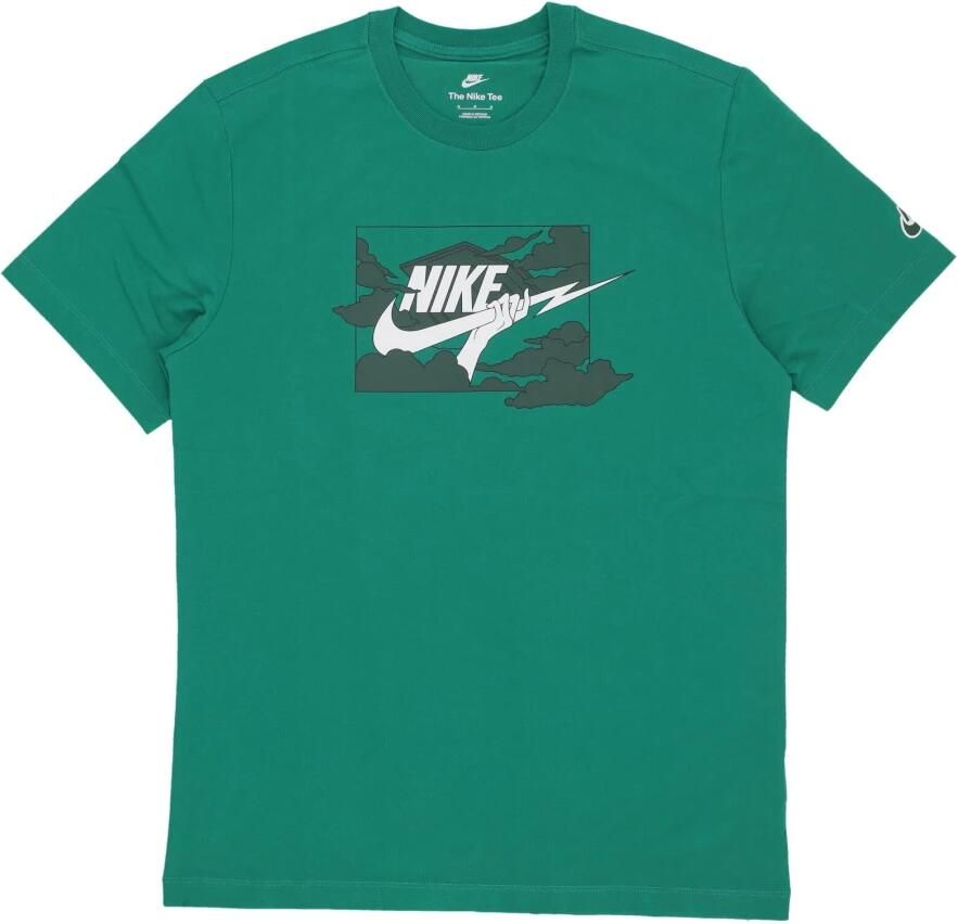 Nike Lightning Club T-shirt Green Heren