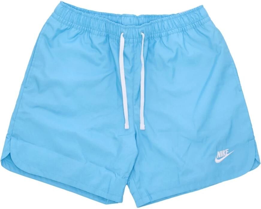 Nike Club Woven Lined Flow Short Sportshorts Kleding baltic blue white maat: XXL beschikbare maaten:L XL XXL