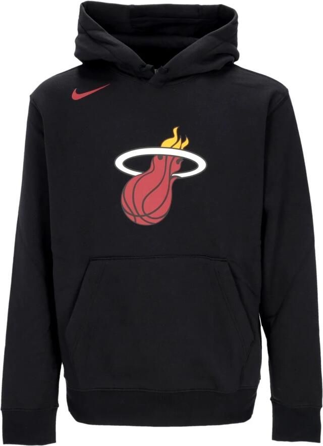 Nike Miami Heat Club NBA-hoodie voor heren Zwart - Foto 1