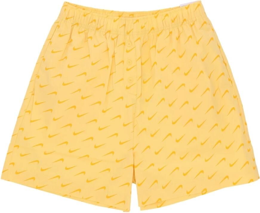 Nike Sportswear Everyday Modern Geweven damesshorts met hoge taille Bruin