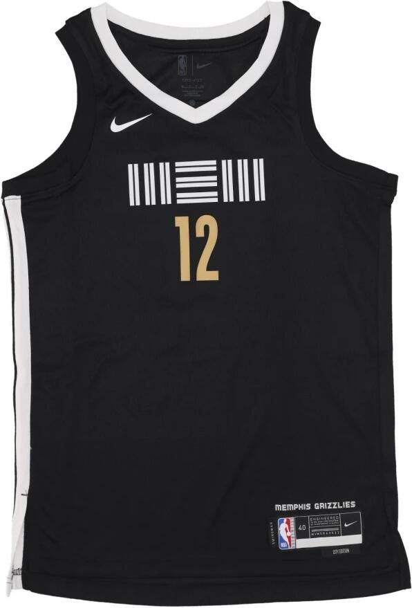 Nike Ja Morant Memphis Grizzlies City Edition 2023 24 Dri-FIT Swingman NBA-jersey voor heren Zwart