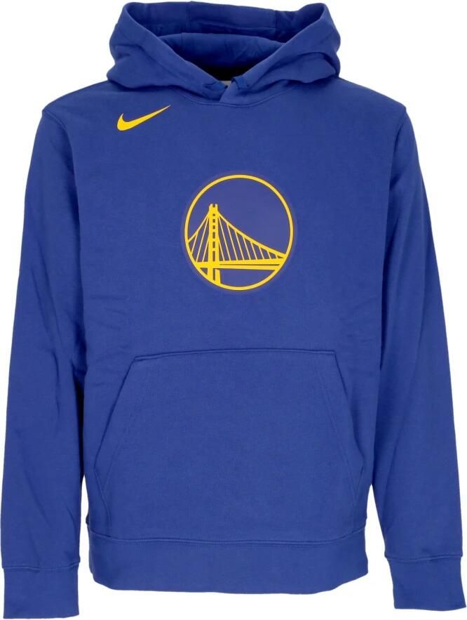 Nike Golden State Warriors Club NBA-hoodie voor heren Blauw