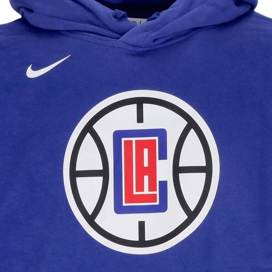 Nike NBA Essential Fleece Hoodie Los Angeles Clippers Blue Heren