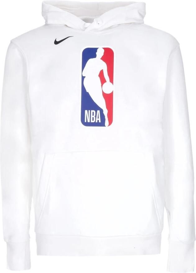 Nike NBA Fleece Essential Hoodie Wit White Heren - Foto 3