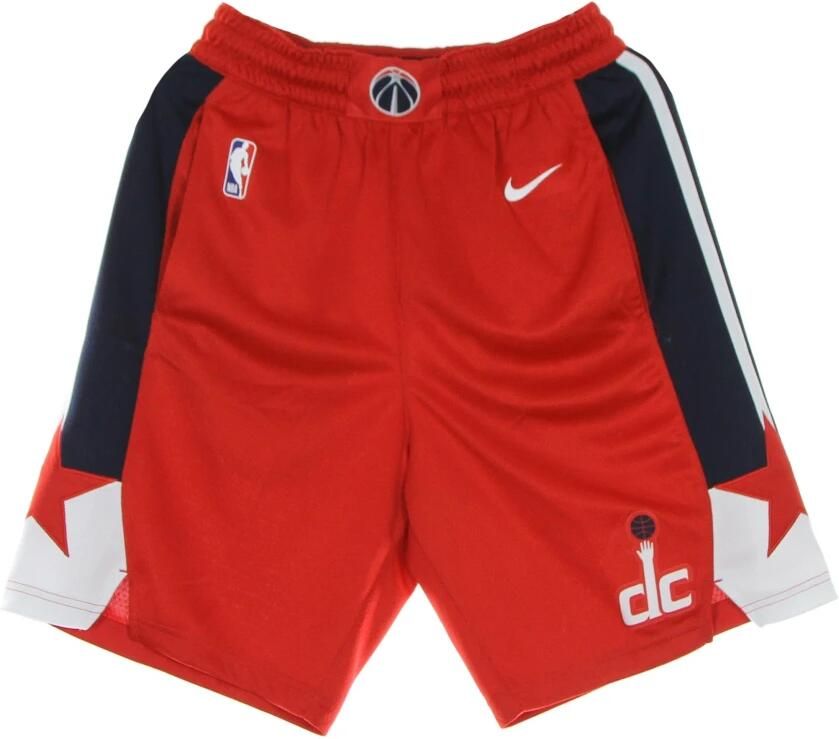 Nike NBA Swingman Basketball Shorts Washington Wizards Edition Red Heren - Foto 4