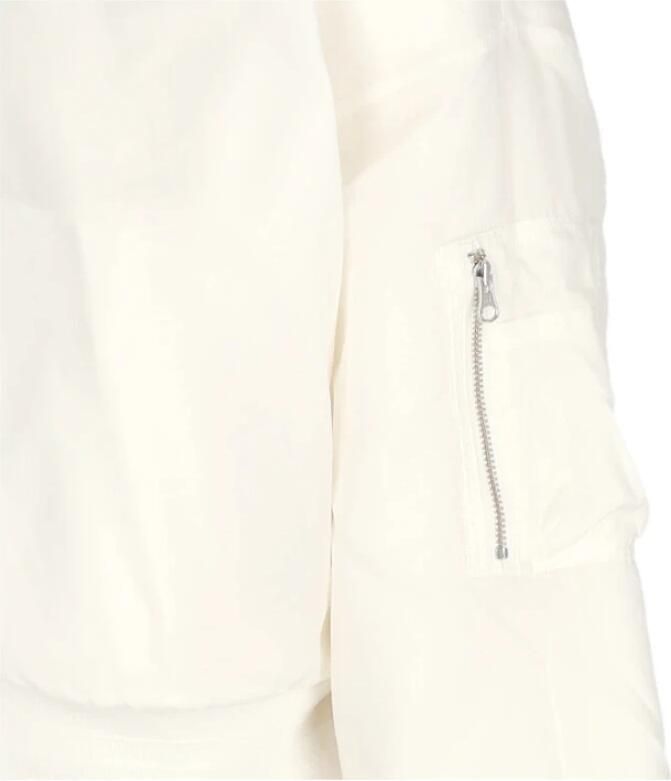 Nike Sportswear omkeerbaar bomberjack met imitatiebont voor dames Wit - Foto 2