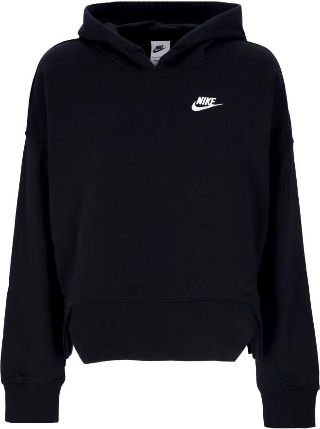 Nike Oversized Hoodie Sportswear Club Fleece Black Dames