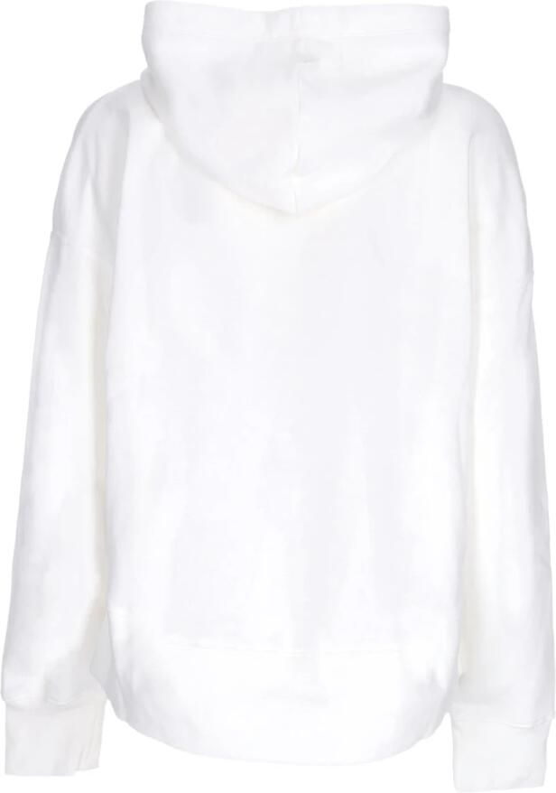 Nike Oversized Hoodie Sportswear Club Fleece White Dames - Foto 2